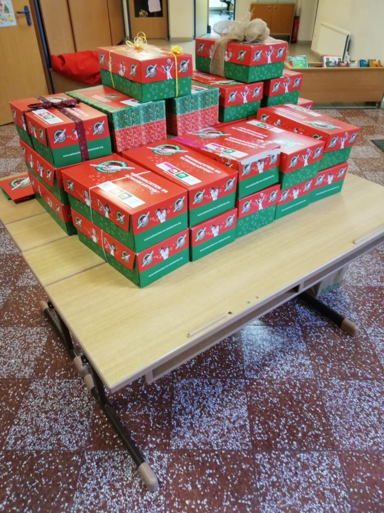 Weihnachten im Schuhkarton Lernwelt Mühlgraben